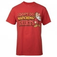 thumbnail image 1 of Grumpy The Dwarf I Don't Do Matching Shirts T-Shirt-Small, 1 of 1