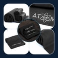 thumbnail image 4 of Set 3 Toallas Atom Microfibra | Secado Rápido y Versátil negro, 4 of 5