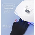 thumbnail image 6 of NOGIS Anti UV Gloves for Gel Nail Lamp,Professional UV Protection Gloves for Manicures, Fingerless Gloves for Protecting Hands from Nails UV Light (Black), 6 of 8