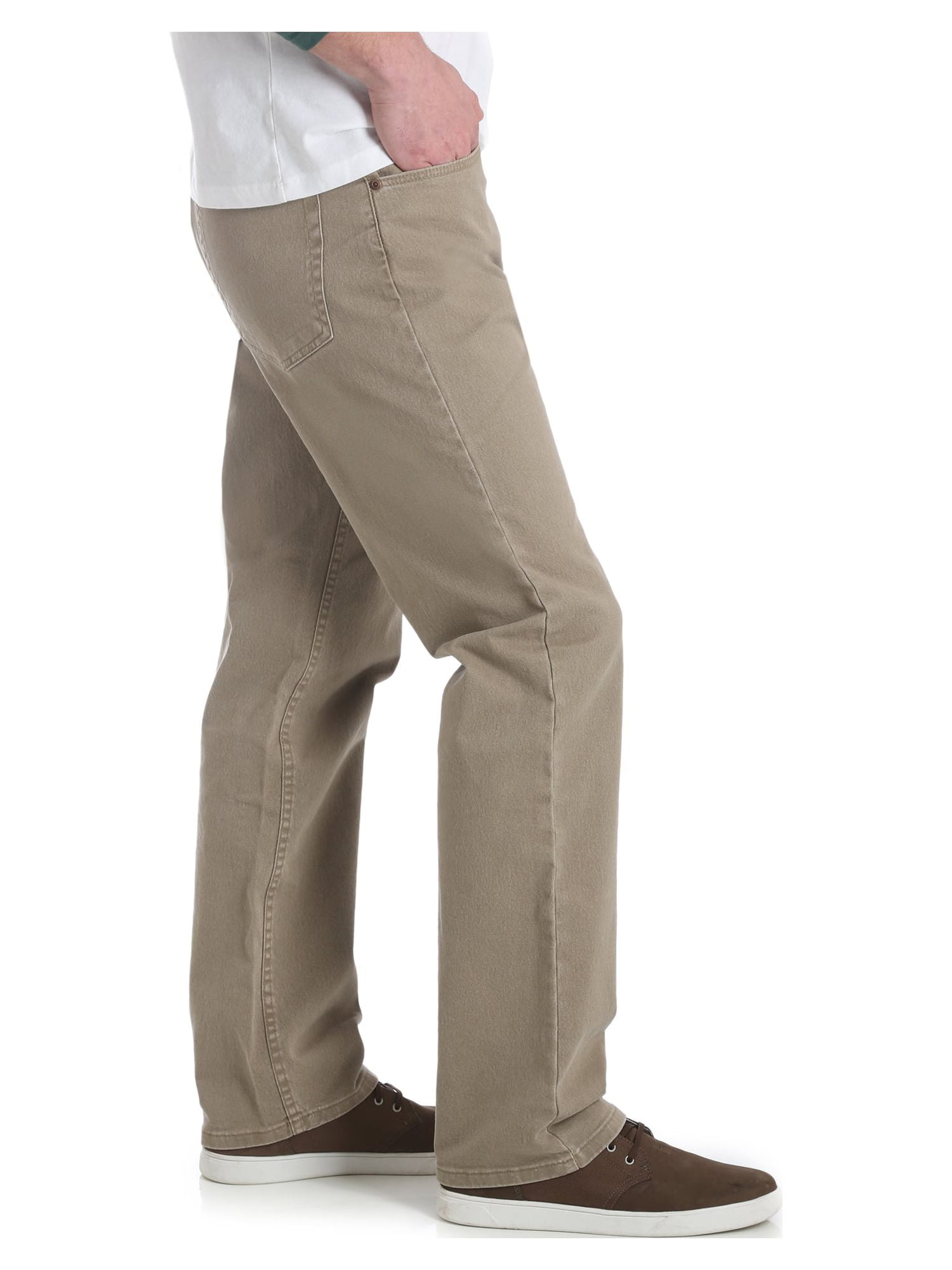 Wrangler Men's and Big Men's Regular Fit Jeans with Flex