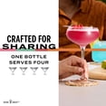thumbnail image 5 of Otr-On the Rocks Crafted with Cruzan Rum Strawberry Cocktail, 375 ml Bottle, 20.0% ABV, 5 of 10
