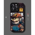 thumbnail image 3 of Funda De Cuero De Mario Para IPhone 11 14 13 12 Pro MAX 7 8 Plus X XR 11Pro 12Pro 13Pro XS SE 2020 Silicona Suave Super Linda Protector De Dibujos Animados A Prueba De Golpes Cubierta Trasera, 3 of 3