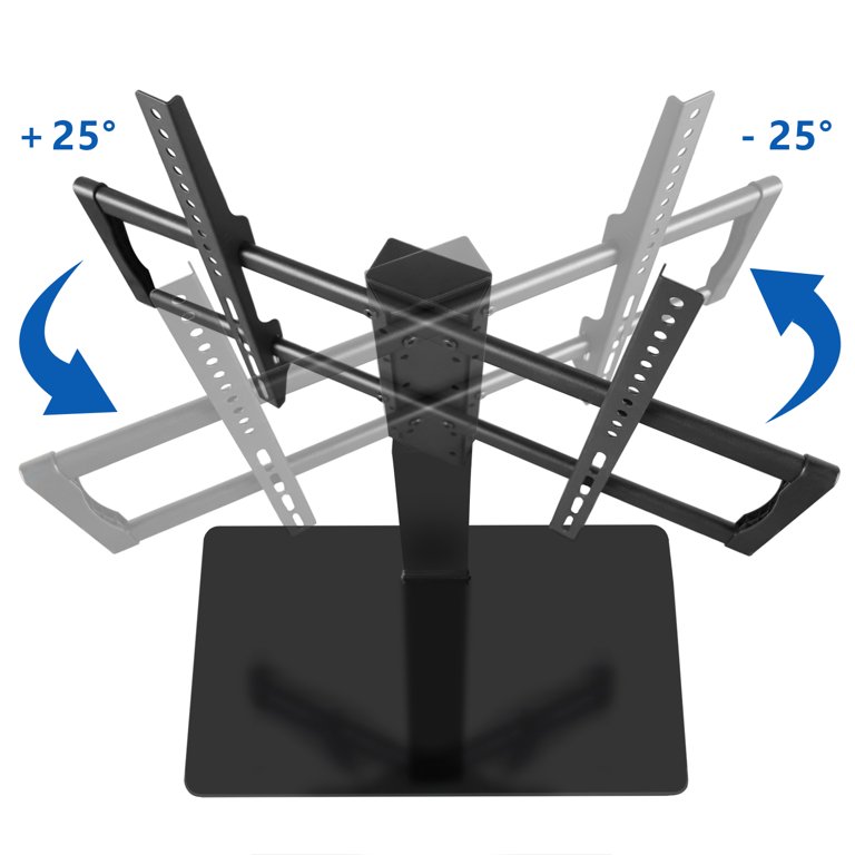 Universal Swivel Table Top TV Stand with Mount for 40-85 inch Flat 