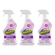 OdoBan 910101 Ready-to-Use Odor Eliminator & Laundry Refresher, 32 Fl Oz (Pack of 3), Lavender