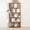 Dark Oak, variant on 5-Tier Open Storage Bookcase, Modern Freestanding Display Shelving Unit with MDF Wood Shelves, Tall Bookshelf Organizer for Living Room Home Office Bedroom, Ox Blood Red