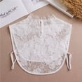 thumbnail image 2 of Zhengup Lace Fake Collar Half Top Mock Blouse False Collar Peter Pan Collar for Women Girls, 2 of 5