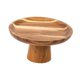 thumbnail image 1 of Soporte para tartas con base de madera y bandeja para servir frutas para celebraciones, bodas y graduaciones. 20 centímetros, 1 of 7