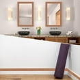 thumbnail image 4 of 7Pcs 6.89FT x 3.14Inch Molding Peel and Stick Flexible Foam Trim Brown Self Adhesive Wallpaper Border 3D Sticky Decorative Wall Edging Foam Baseboard Mirror Border Wall Lines Decor diy, 4 of 6