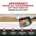 thumbnail image 6 of World’s Best Cat Litter® Ultra Absorb™ Unscented, Made from Corn, Quick Clumping, Flushable, 99% Dust Free, Long-Lasting Odor Control & Easy Scooping, 15 Pound Bag, 6 of 9