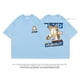 thumbnail image 1 of Camiseta de hombre con gráfico de dibujos animados de gato de Privathinker, camiseta informal holgada de manga corta, camiseta de gran tamaño de estilo japonés, ropa para hombre Tan Jianjun unisex, 1 of 2