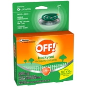 OFF! Mosquito Repellent Coil Refills, 6 ct