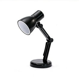 Mainstays LED Ring Light Organizer Desk Lamp Black Matte Finish Walmart