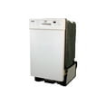 thumbnail image 4 of Sunpentown 18" Built-In Dishwasher with Heated Drying, Energy Star, White, SD-9254W, 4 of 8