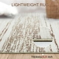 thumbnail image 4 of Toyoso 9x12 Area Rug Living Room Rugs - Washable Large Soft Neutral Boho Moroccan Bohemian Farmhouse Rug Indoor Floor Carpet for Bedroom Under Dining Table Home Office Decor - Cream Brown, 4 of 8