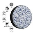 thumbnail image 4 of Haiem Spare Tire Cover , Wheel Cover with sea animals printed, Camper Spare Tire Cover Fit for Jeep Wrangler Rv SUV Truck Travel Trailer-14 inch, 4 of 6