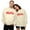 Beige, variant on Valentines Sweatshirt Women Love Heart Graphic Shirt Couple's Printed Crew Neck Hoodless Men Workout Fall Clothes Trendy