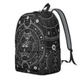 thumbnail image 2 of Mystical Sunburst and Solar Eclipse Print Travel Backpack – Lightweight Oxford Backpack with Comfortable Carrying and Anti-theft Features for Daily Use, School, and Campus Commuting, 2 of 5