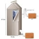 thumbnail image 3 of Xihbxyly Secadora de Ropa Portátil, Mini Secadora de 800 W, Estante Plegable, Diseño Compacto, Fácil de Transportar, Secado Rápido, Uso En Interiores, Imprescindible para Viajes, Tamaño 120 X 50 X 35, 3 of 7