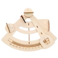 thumbnail image 1 of Miangastore Beige Sextant Model 1Set for Latitude and Longitude Learning and Navigation Education, 1 of 8