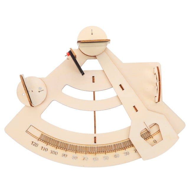 Miangastore Beige Sextant Model 1Set for Latitude and Longitude Learning and Navigation Education