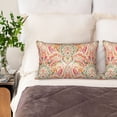 thumbnail image 2 of KLL Indian Paisley 1 Pattern Silk Pillowcase for Hair and Skin Standard Size 20"X 30" Soft Breathable Pillow Covers for Sleeping, 2 of 6