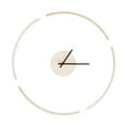 thumbnail image 1 of Reloj de pared suspendido creativo Nordic 30cm para decoración del color madera Zulema Reloj de pared, 1 of 6