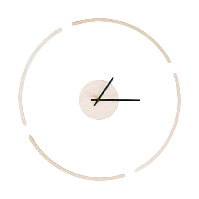 Reloj de pared suspendido creativo Nordic 30cm para decoración del color madera Zulema Reloj de pared