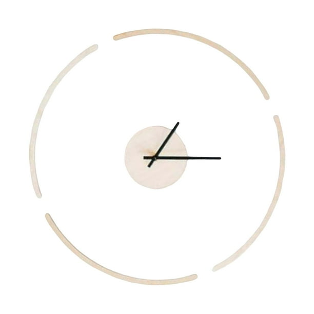 Reloj de pared suspendido creativo Nordic 30cm para decoración del color madera Zulema Reloj de pared