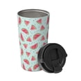 thumbnail image 2 of Goofa Watermelon for Insulated Travel Coffee Mug Spill Proof Leak Proof 16 OZCoffee Tumbler Reusable Coffee Cups with Lids Thermos for Hot and Cold Drink, 2 of 8