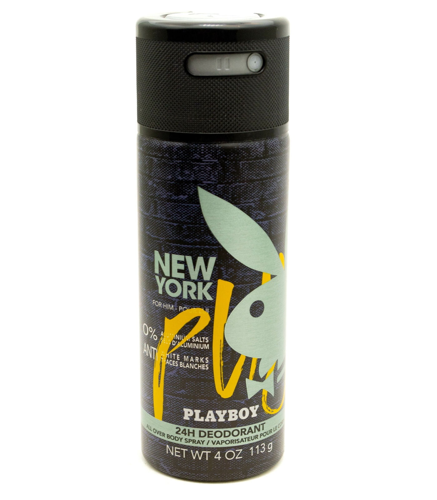 Playboy York for Him 24hr Deodorant All Body Spray, 4 oz - Walmart.com