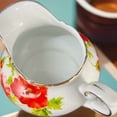 thumbnail image 3 of European Style Ceramic Milk Pitcher With Handle Household Sauce Pot Gravy Boat, 3 of 6