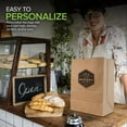 thumbnail image 7 of Stock Your Home Reusable Eco Bags, Kraft Brown Paper, 70 Count, 7 of 7