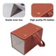 thumbnail image 3 of Estuche de almacenamiento para anteojos Estuche para anteojos hecho a mano de cuero a cuadros múltiples MFZFUKR BST3002304-1, 3 of 5