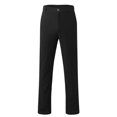 thumbnail image 6 of Men's Casual Pants Men Spring And Summer Casual All Solid Color Linen Fashion Trousers Loose Beach Pants Black M, 6 of 9