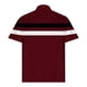 thumbnail image 4 of Blusa y camisa de manga corta con cuello vuelto para hombre, informal, de color liso, a rayas, con botones y estampado, blusa para hombre, 4 of 4