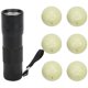 thumbnail image 3 of Pelota De Práctica De Golf Fluorescente, Pelotas Fluorescentes De Golf Prácticas Estables De 42,6 Mm Para Entretenimiento Para Jugar Al Golf ANGGREK Otros, 3 of 8