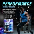 thumbnail image 6 of Extra Strength Nitric Oxide Booster - 3X Strength L-Arginine, Citrulline, & Beta Alanine - Premium Nitric Booster Natural Energy, Muscle & Heart Support, Bottled in USA for Men & Women - 60 Capsules, 6 of 9