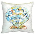 thumbnail image 2 of Betsy Drake HJ495 Beach Bungalows Large Indoor & Outdoor Pillow - 16 x 20 in., 2 of 3