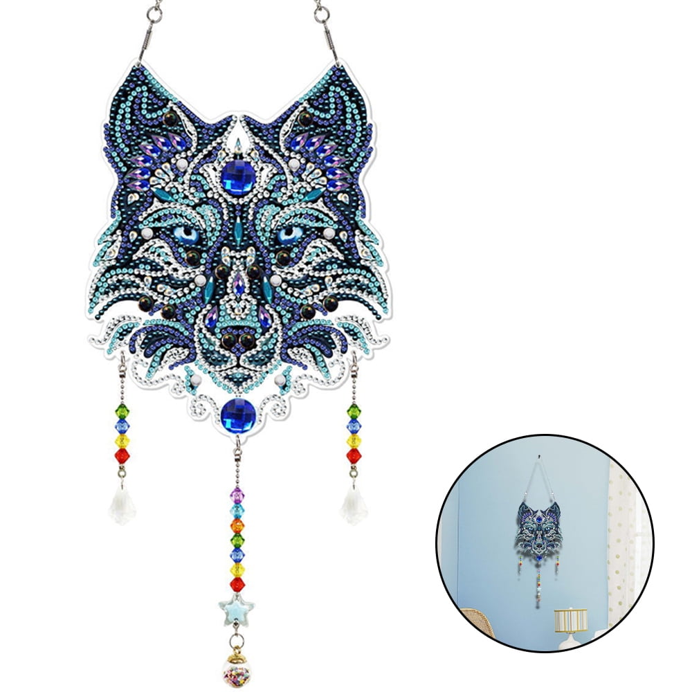 WinnerEco 5D DIY Easter Diamond Painting Hanging Pendant for Kids Adult  Beginners, Diamond Art Floral Animal Hanging Sign Mosaic Rhinestone Fun DIY