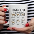 thumbnail image 4 of YouNique Designs Goat Coffee Mug - Portable Coffee Cup 11 Oz, Funny Goat Gifts for Women, Goat Mug, Goat Gifts for Goat Lovers, Goat Themed Gifts, Goat Gifts, Goat Mom (Black Handle), 4 of 5