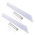 thumbnail image 1 of 8 Sets Led Channel System Kit U Shape Aluminum Housing Track For Strip Light, 1 of 8