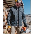 thumbnail image 3 of Men's Waxed Cotton Shirt Jacket | CAT® WORKWEAR, 3 of 4