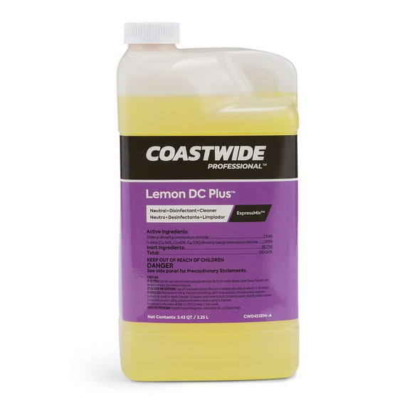 Staples Coastwide Professional Disinfectant Lemon DC Plus Concentrate for Expr CW0453EM-A