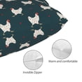 thumbnail image 3 of Sikiie Funny Chicken Pillow Covers, Throw Pillow Case Cushion Covers,Cushion for Bedroom,Couch,Home-14"x20", 3 of 6