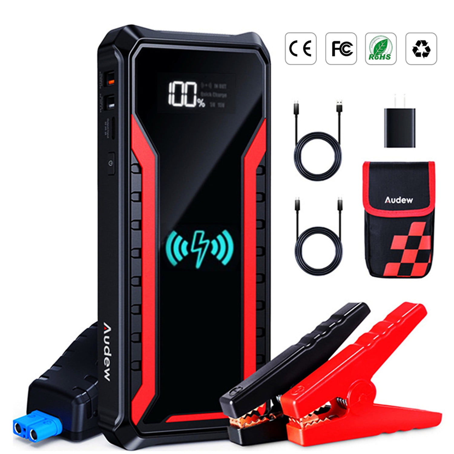 Jump Starters Up to 8.5L Diesel Engines Audew Car Jump Starter Auto