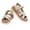 White, variant on Womens Dressy Sandals Low Wedge Sandals with Adjustable Strap with Cushioned Insole Summer Sandals for Beach & Casual Walking