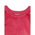 thumbnail image 2 of Garanimals Baby and Toddler Girls Velour Top with Long Sleeves, Sizes 12 Months-5T, 2 of 3