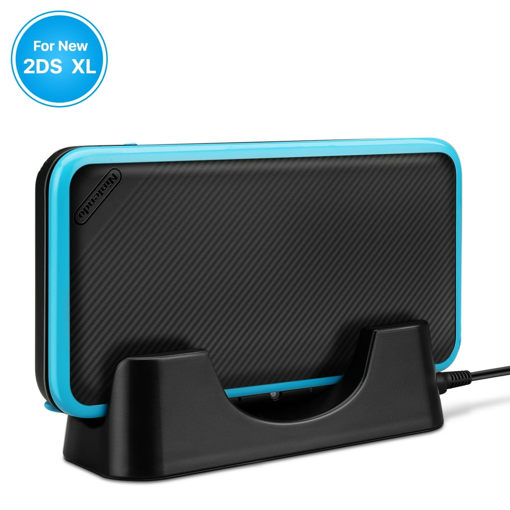 New 2DS XL Charger Dock USB Charging Stand and Vertical Storage