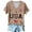 C-Khaki129, variant on DHFJKG 4Th Of July Shirts For Women V Neck Short Sleeve Letter Graphic Tees 1776-2026 250Th Anniversary USA T Shirt Top