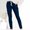 Dark Blue, variant on Babysbule Womens Pants Women Casual Solid Straight Leg Pants Waistband Bandage Mid-Waist Pants Trousers